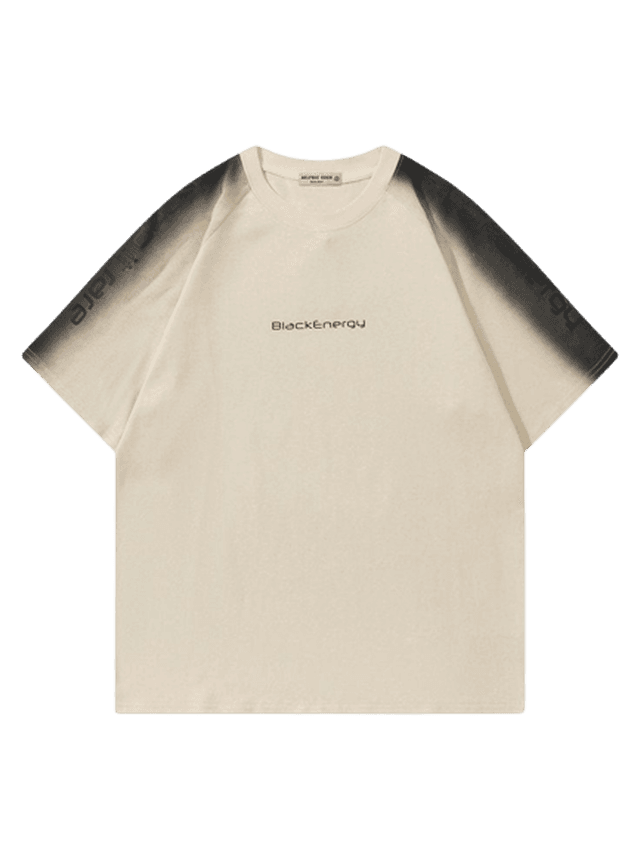 Black-blue T-shirt for men